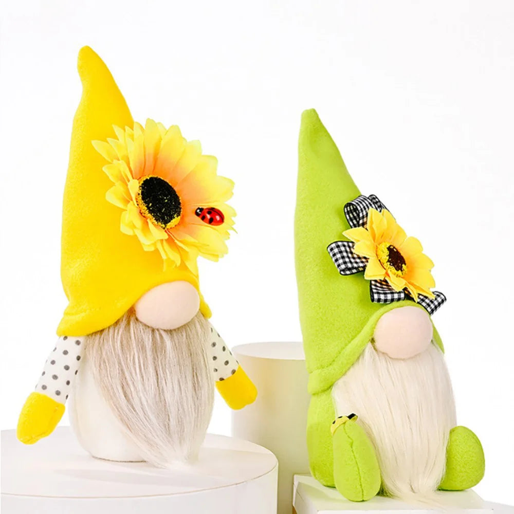 Sunflower Gnome Plush Dolls P597121