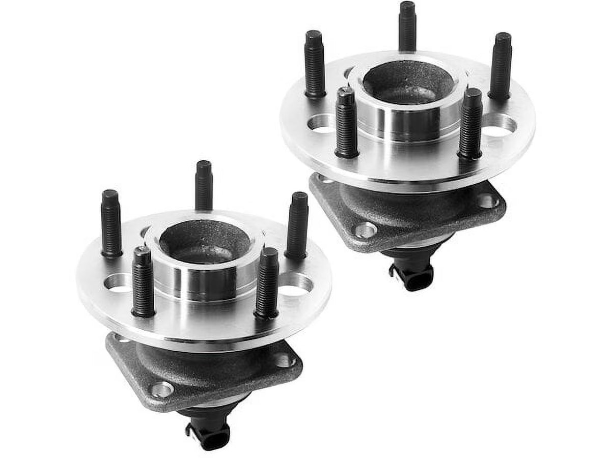 Rear Wheel Hub Assembly Set Compatible with 2001-2005 Pontiac Aztek FWD G13962