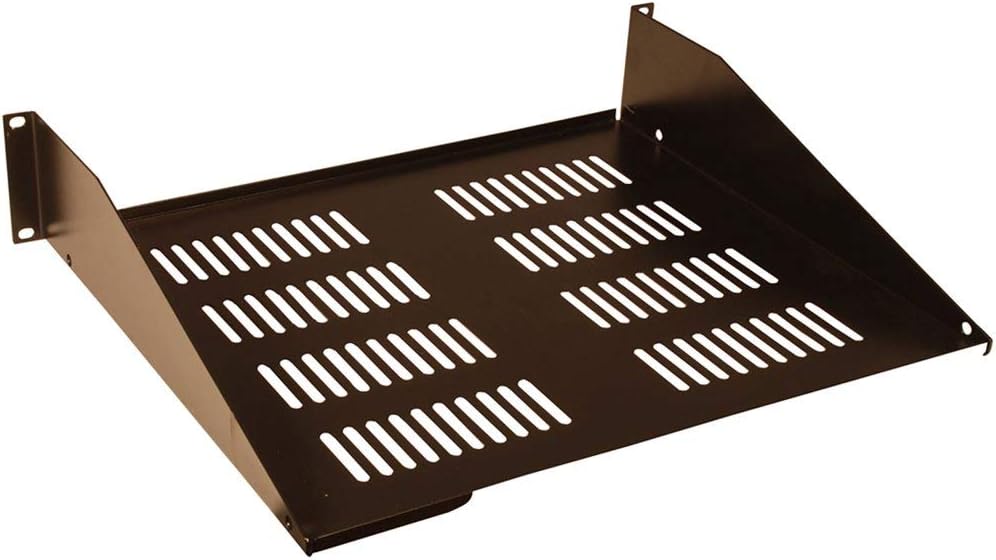 2U Vented Rack Mount Shelf T84107