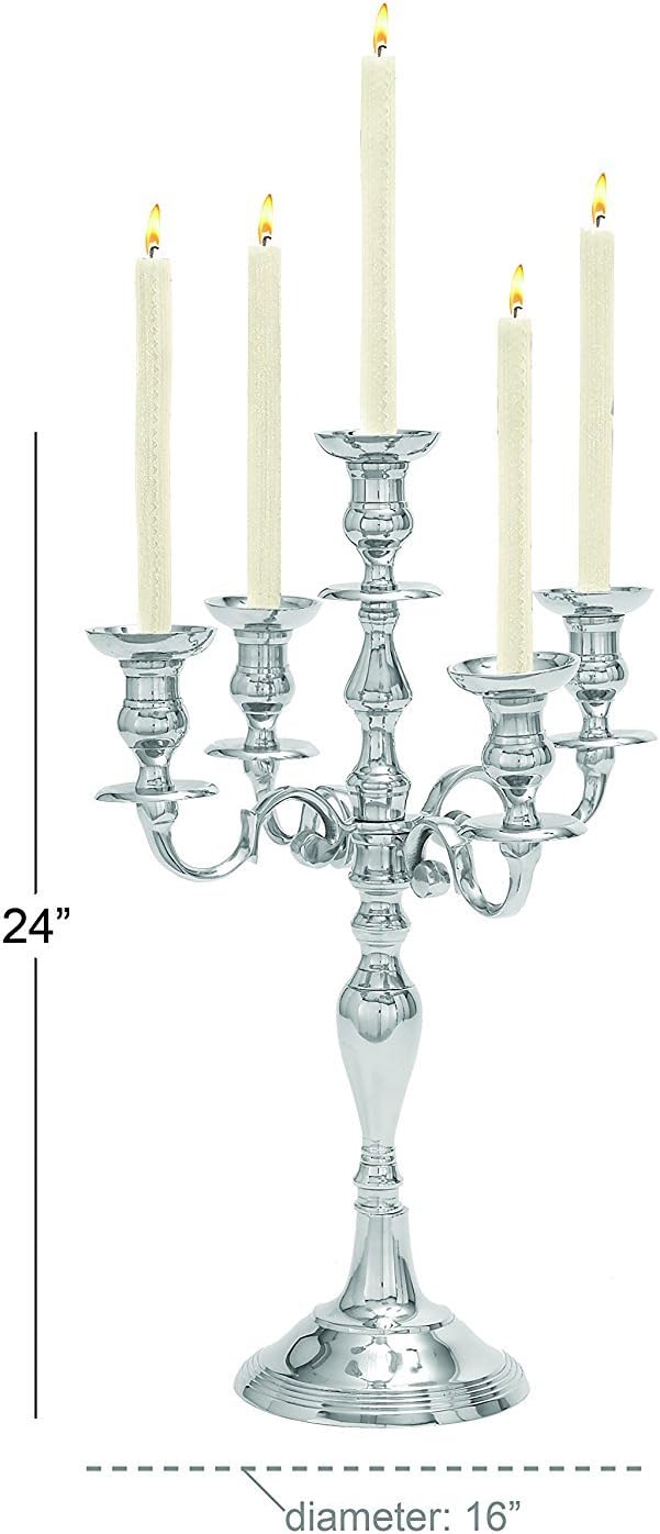 Aluminum Candelabra P537