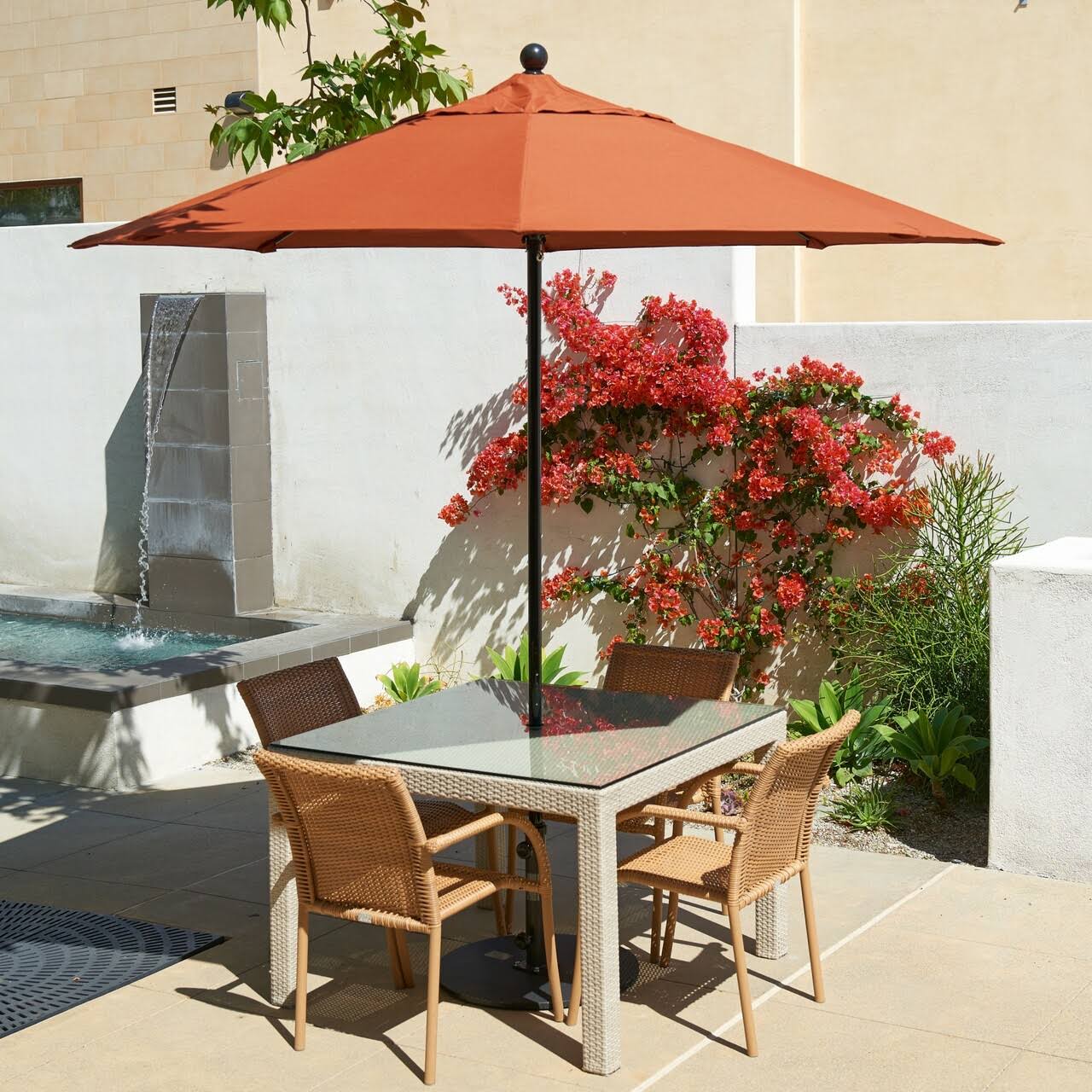 Spectrum Dove Fiberglass Market Umbrella R94551