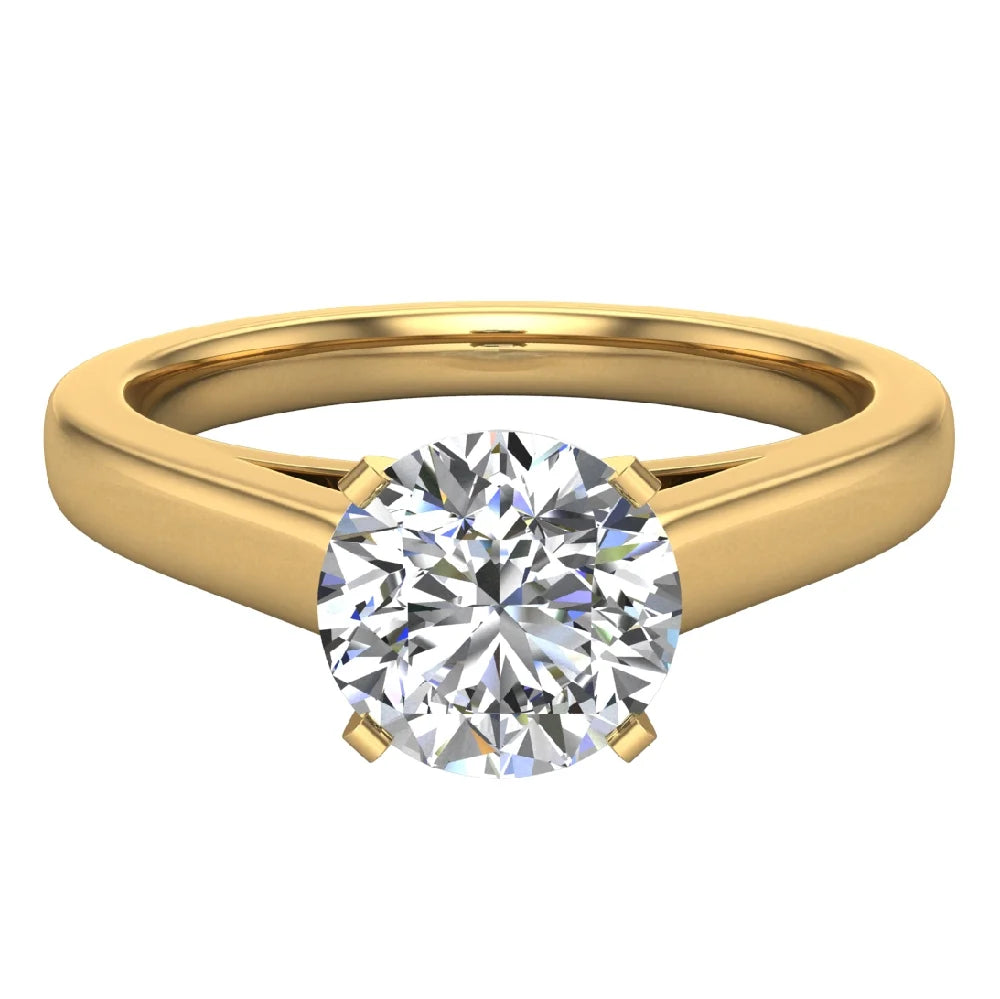 14K Gold 0.75 Carat Diamond Engagement Ring E927