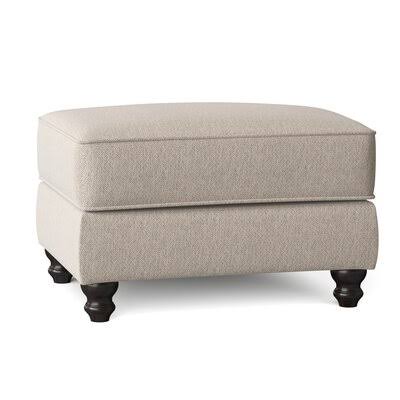 White Rectangle Ottoman D94444
