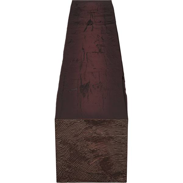Hand Hewn Faux Wood Fireplace Mantel L712823