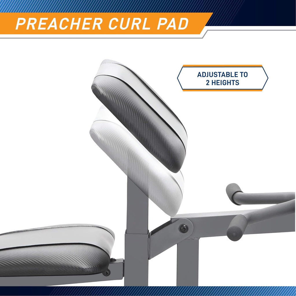 Standard Weight Bench with Leg Developer U1221