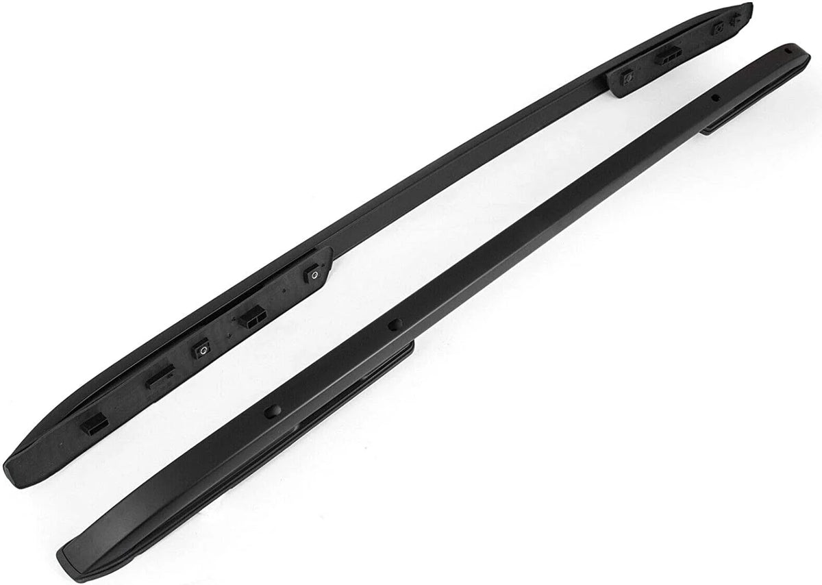 Roof Rack Side Rail Roof Rails Black Luggage Carries T9441