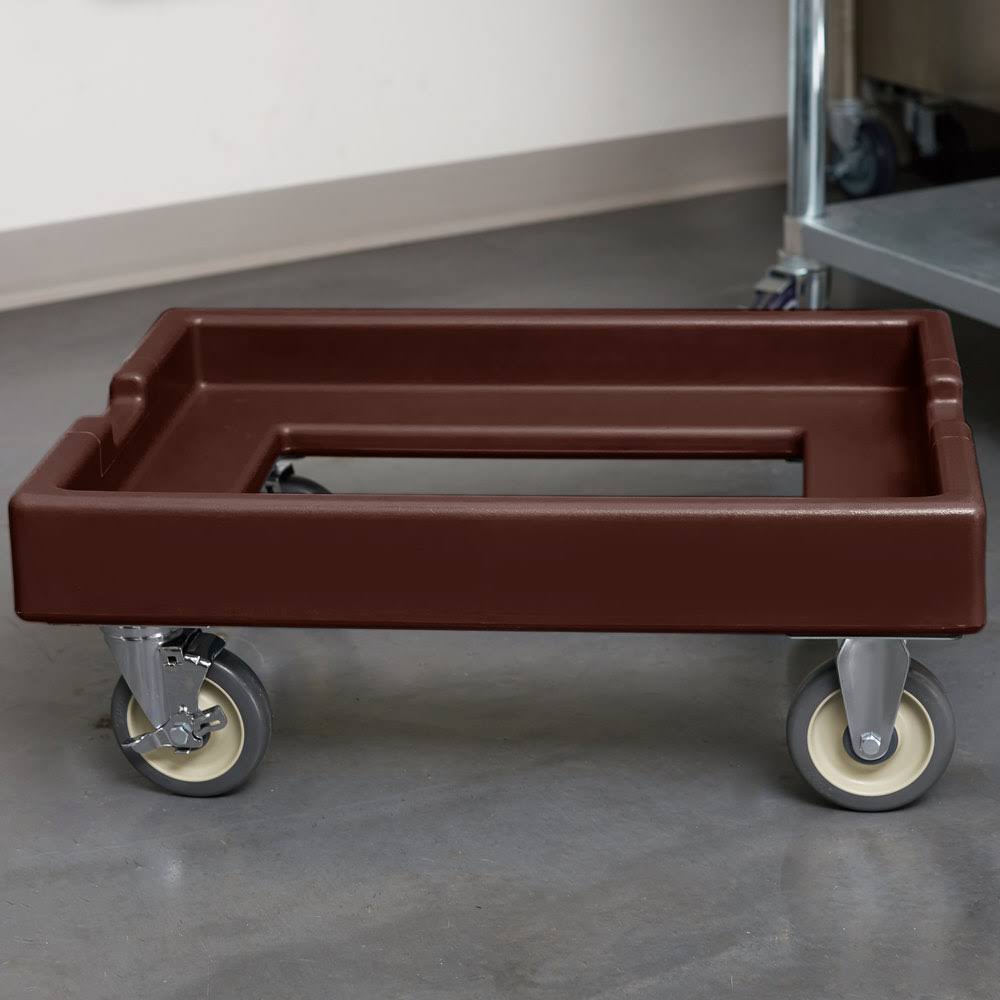 Dark Brown Pizza Dough Box Camdolly J13614