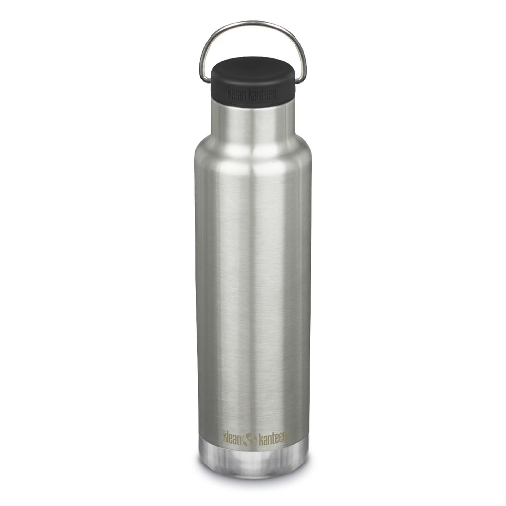20 Oz Brushed Stainless Insulated Water Bottle G723
