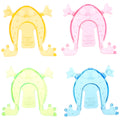 200 Pcs Plastic Frog Toys Y7893