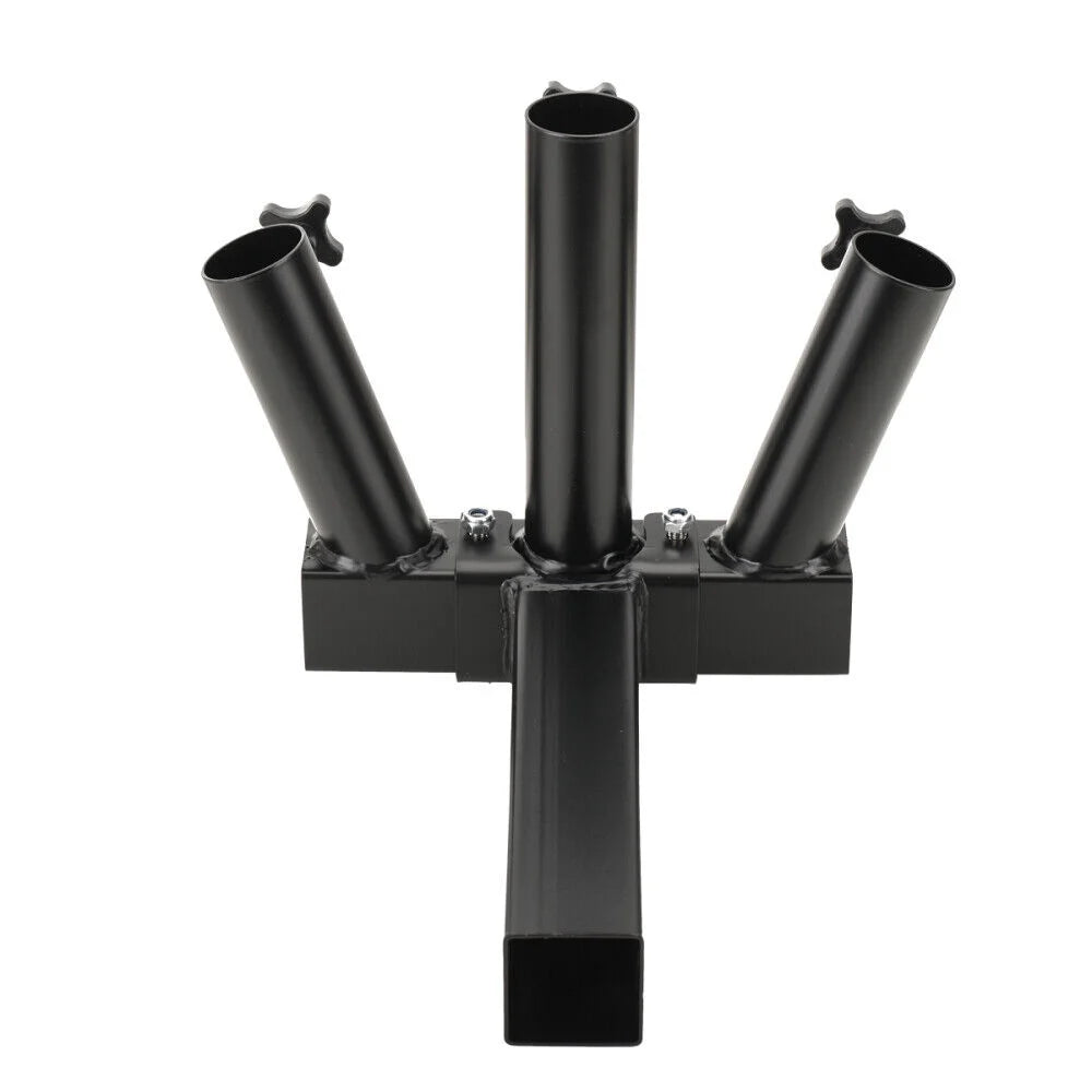 Heavy Duty 3 Flag Pole Holder Hitch Mount T65996