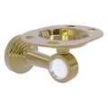 Tumbler and Toothbrush Holder in Unlacquered Brass A76027