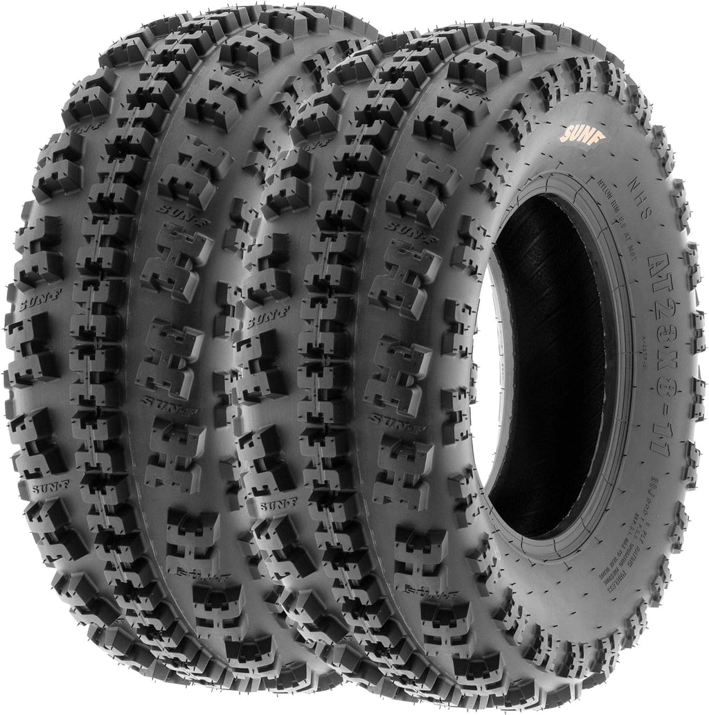 Set of 4 Knobby Sport ATV UTV Tires, 6 PR Tubeless K94190