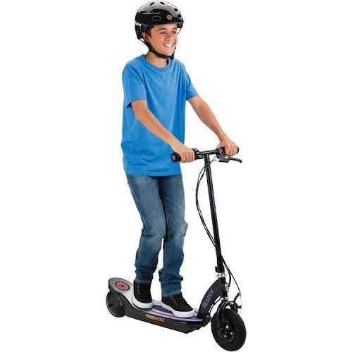 Purple Electric Scooter B7384