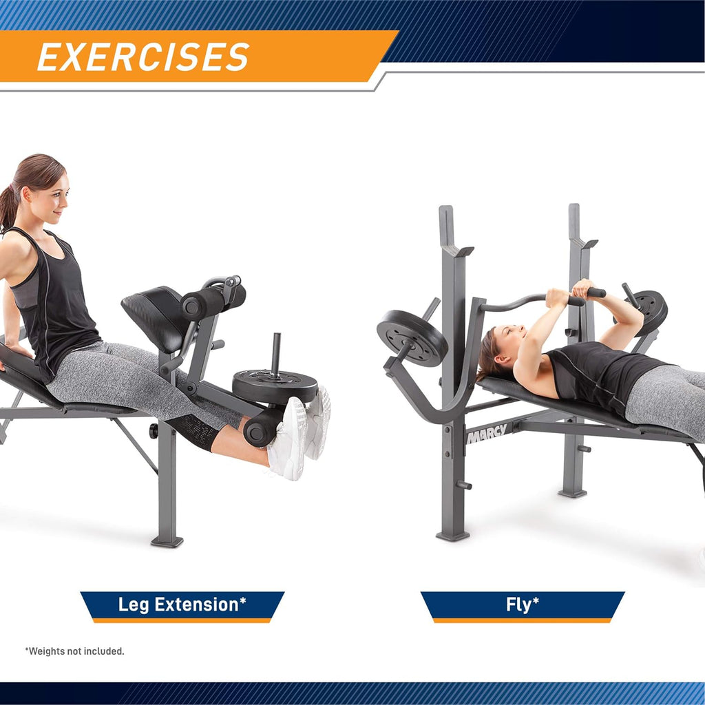 Standard Weight Bench with Leg Developer U1221