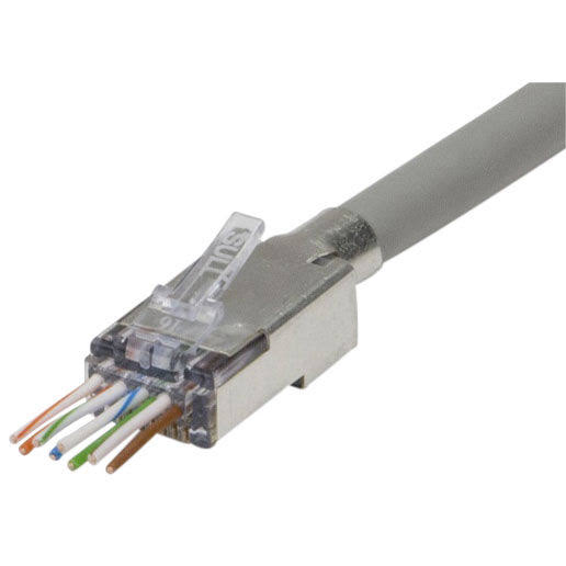 25 Pack Cat6a Shielded Connector R5608