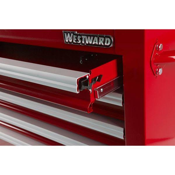 Red 9 Drawer Top Chest M95203