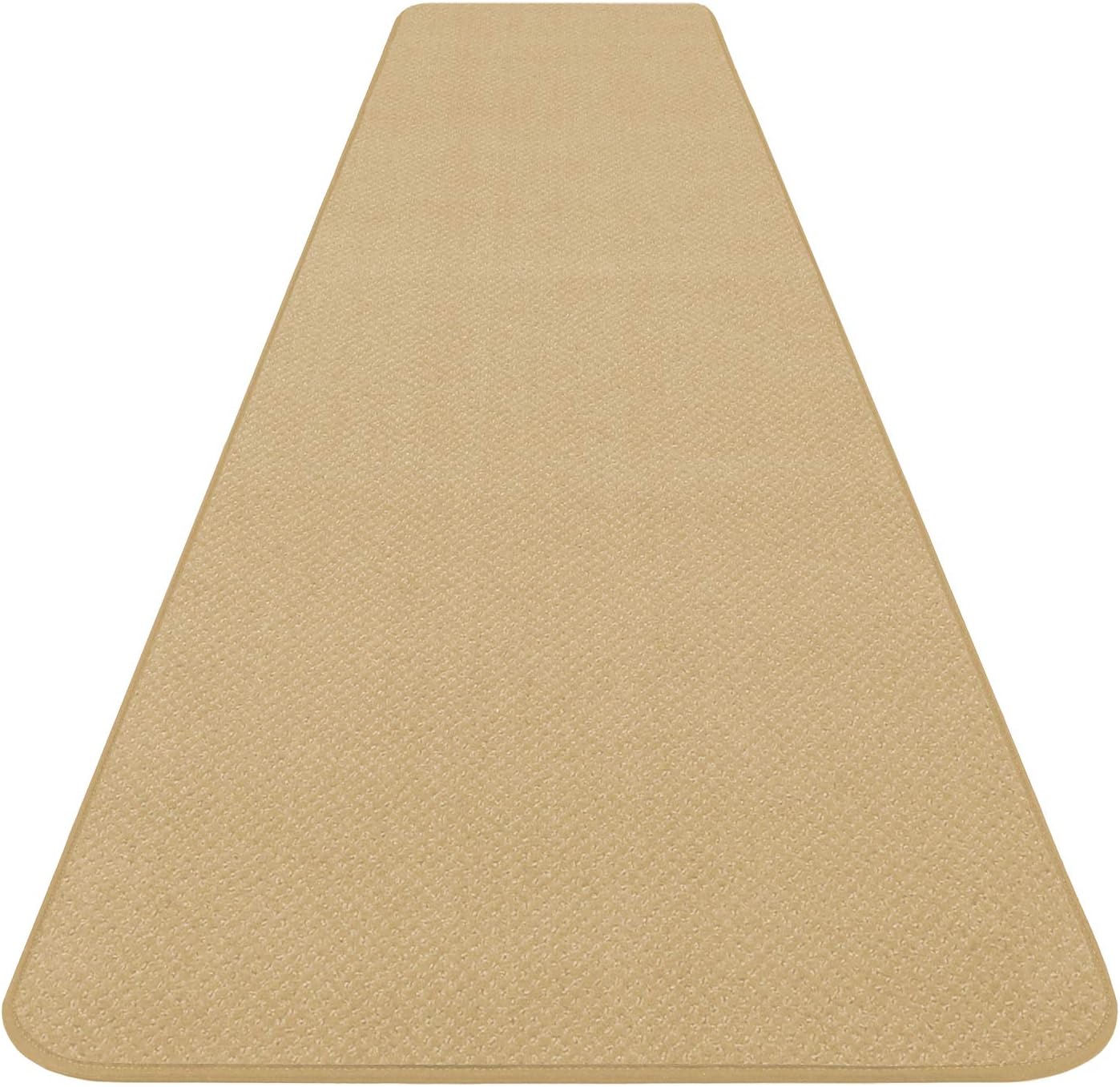 Skid-Resistant Carpet Runner - Camel Tan - 8 Feet X 27 Inches C397
