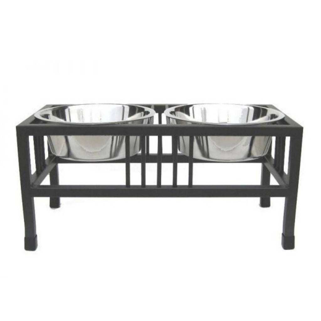 Raised Feeder Black Large C808650