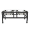 Raised Feeder Black Large C808650
