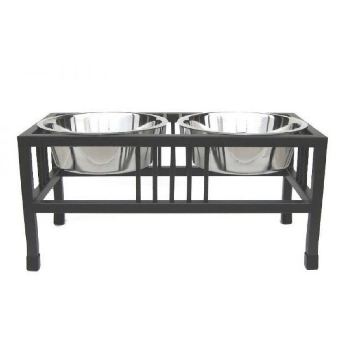 Raised Feeder Black Large C808650
