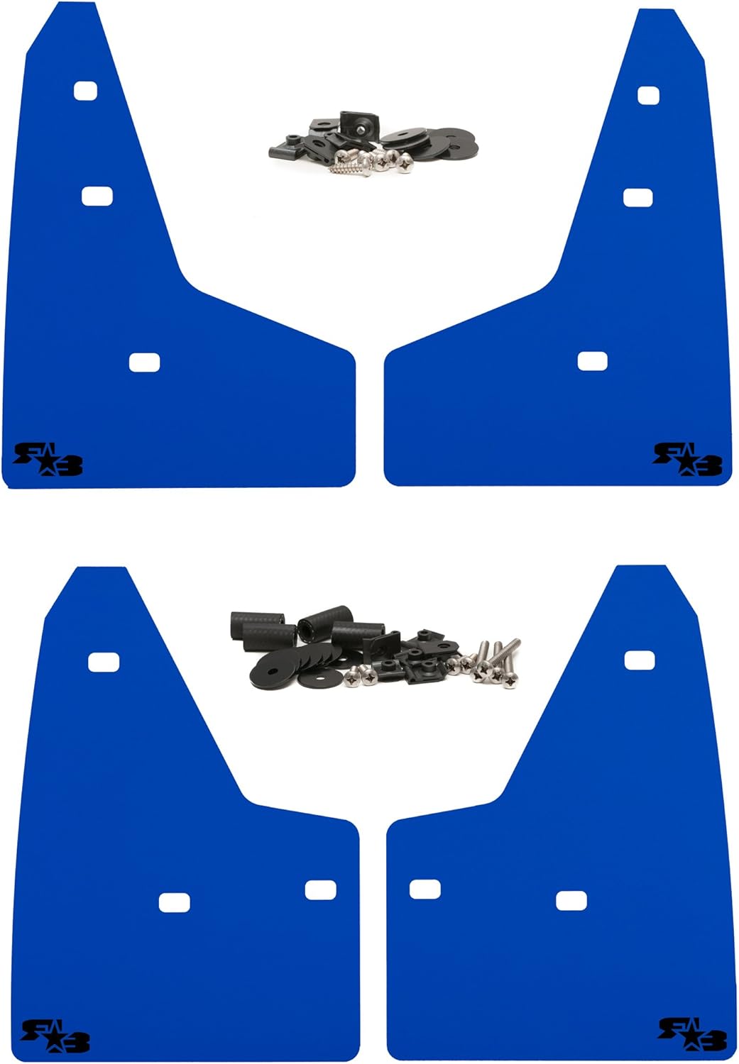 Black Mud Flaps Set of 4 G18199