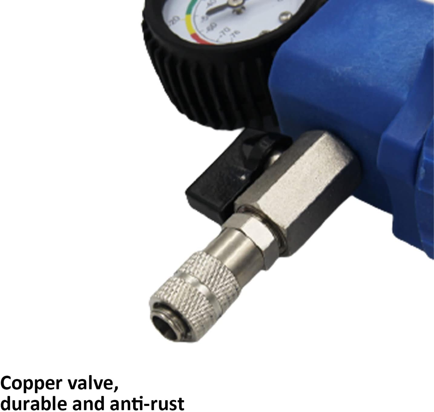 Coolant Vacuum Refill Kit with Pressure Gauge and 8PCS Rubber Adapters R424074