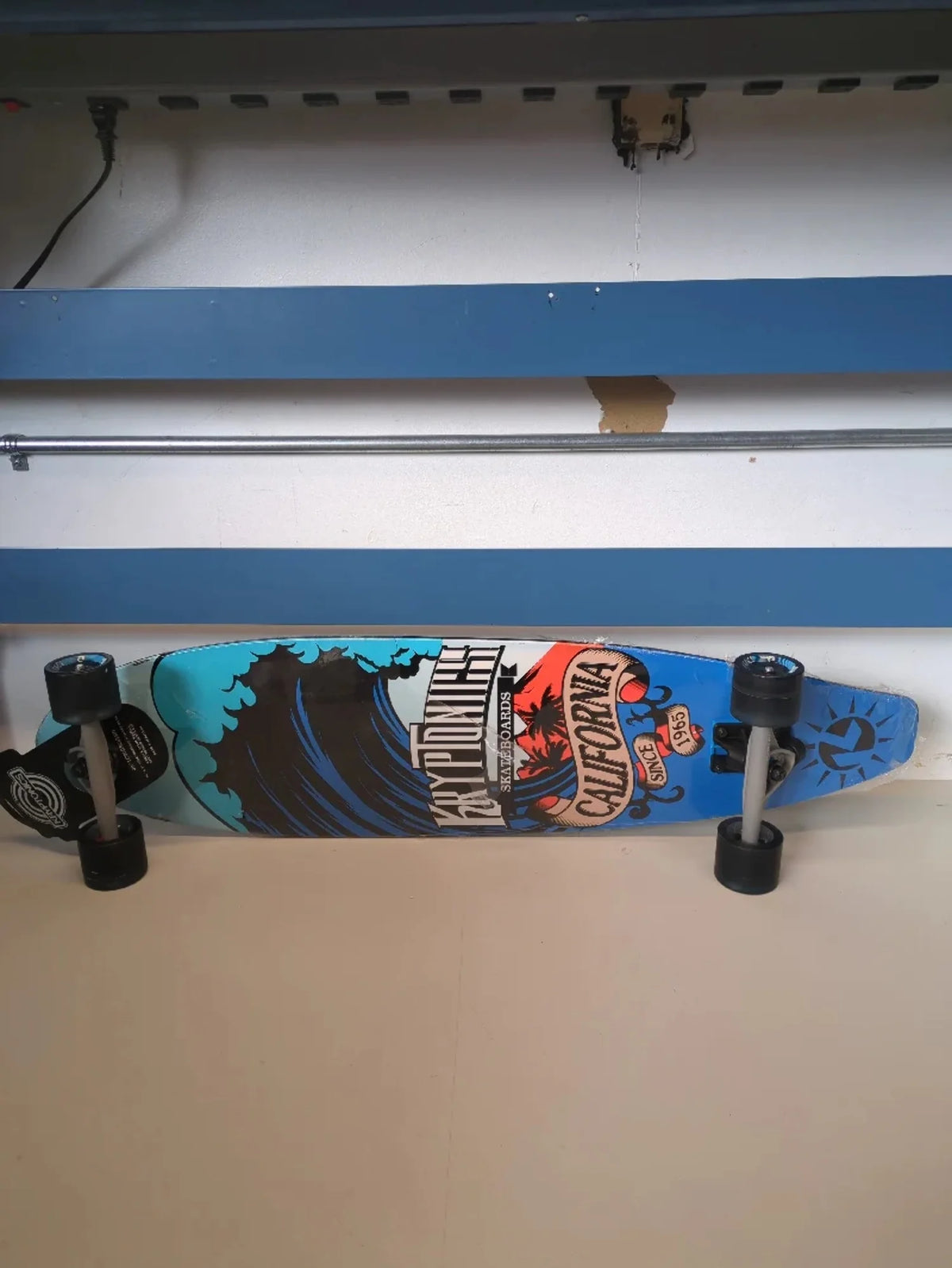 36'' Blue Longboard I584833