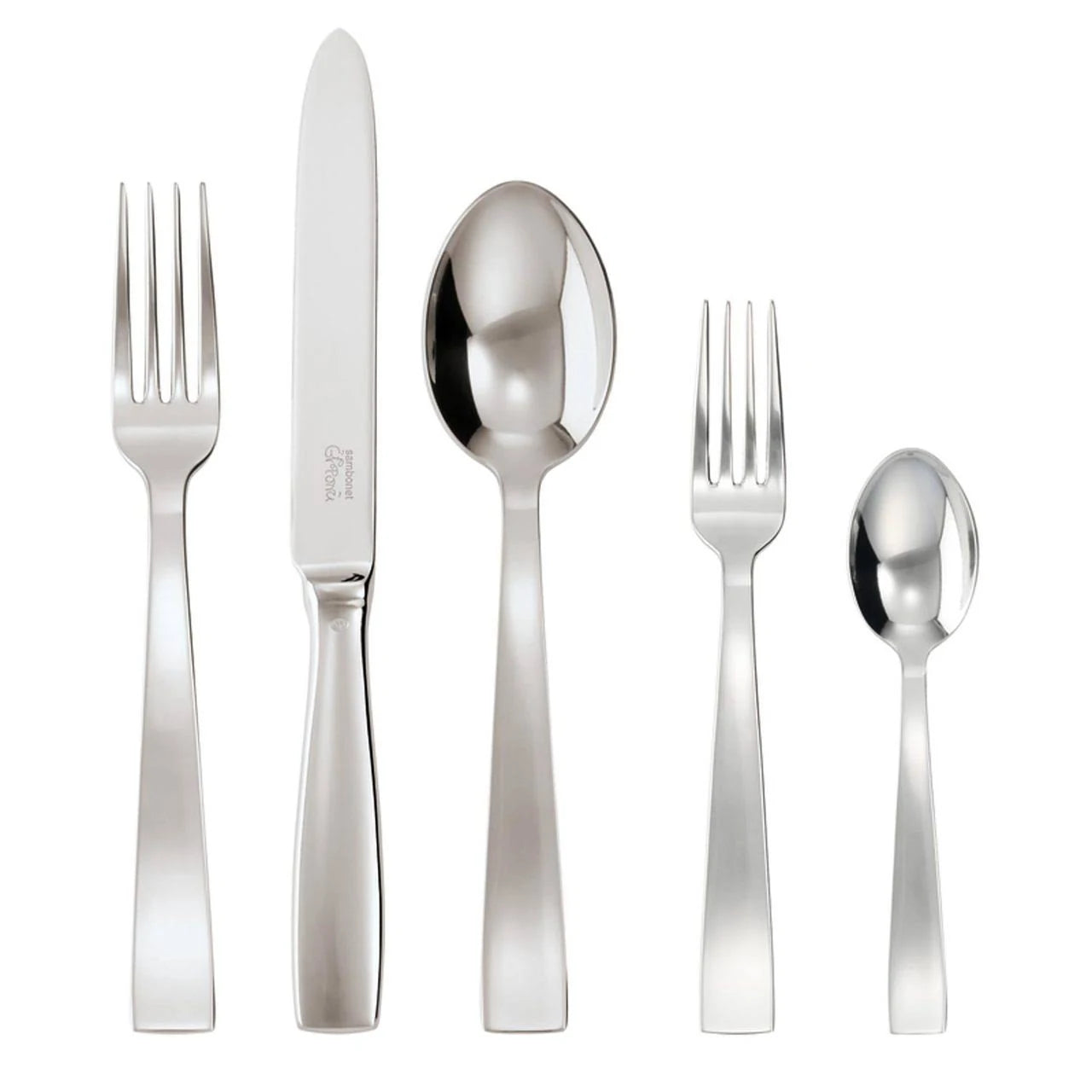 5 Piece Place Setting Hollow Handle V974