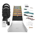 50" Folding Aluminum Alloy Sluice Box with 23 PCS Gold Prospecting Kit L2174