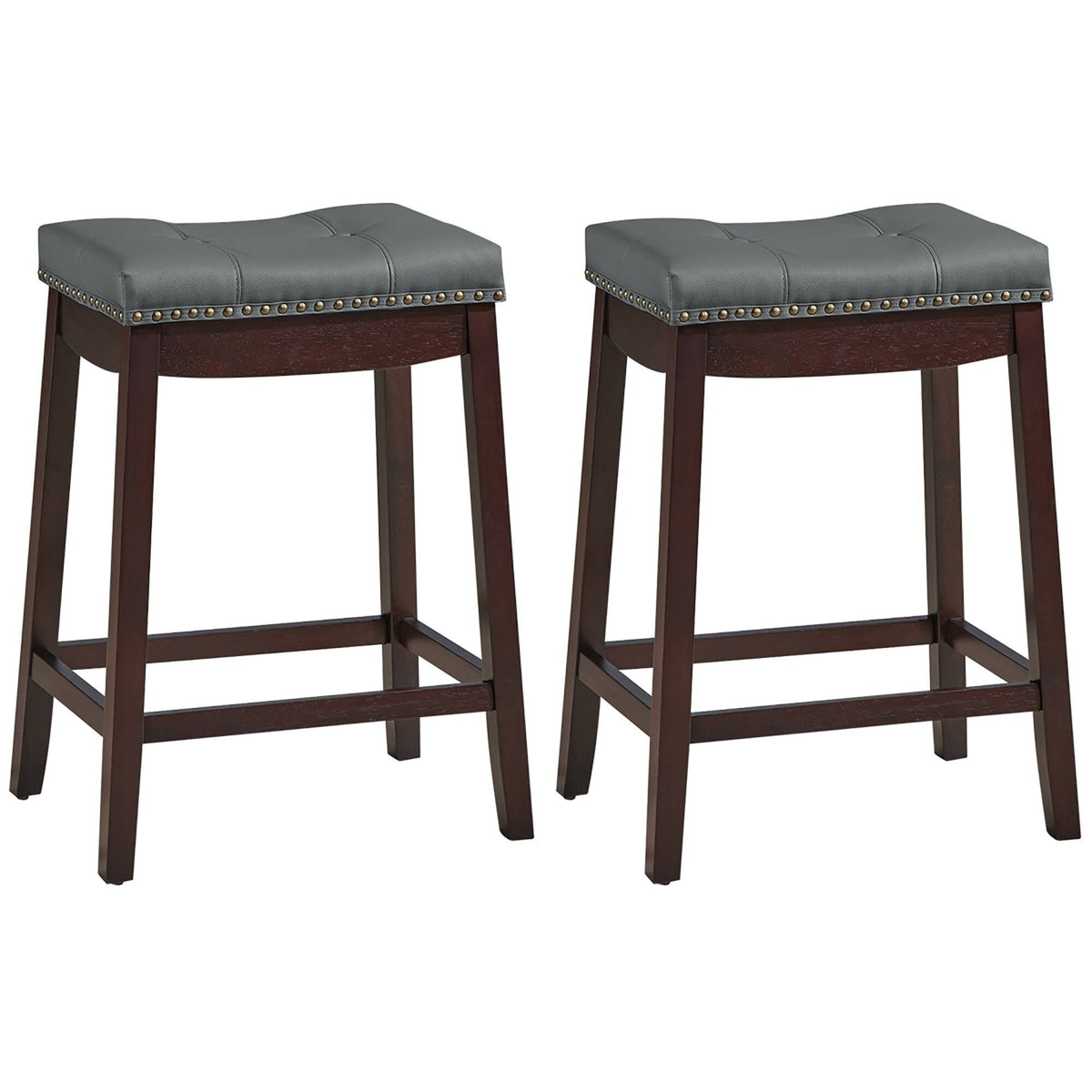 Set of 2 Padded Counter Bar Stool N488698