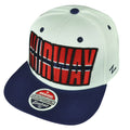 White Adjustable Snapback Hat Cap L17881