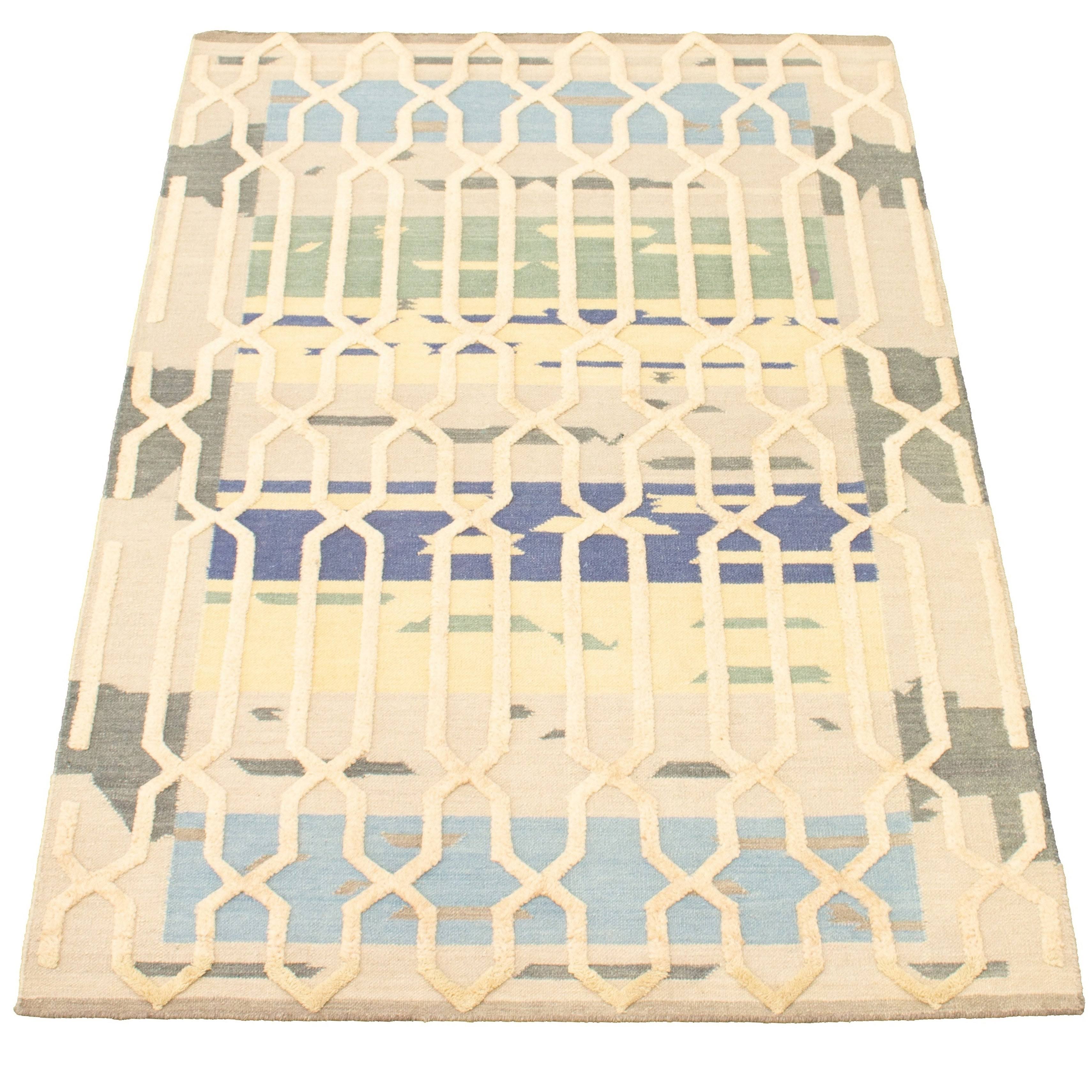 Hand Woven Wool Kilim N236643
