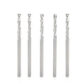 5-Pack Solid Carbide Mini Spiral Compression Router Bits A65825