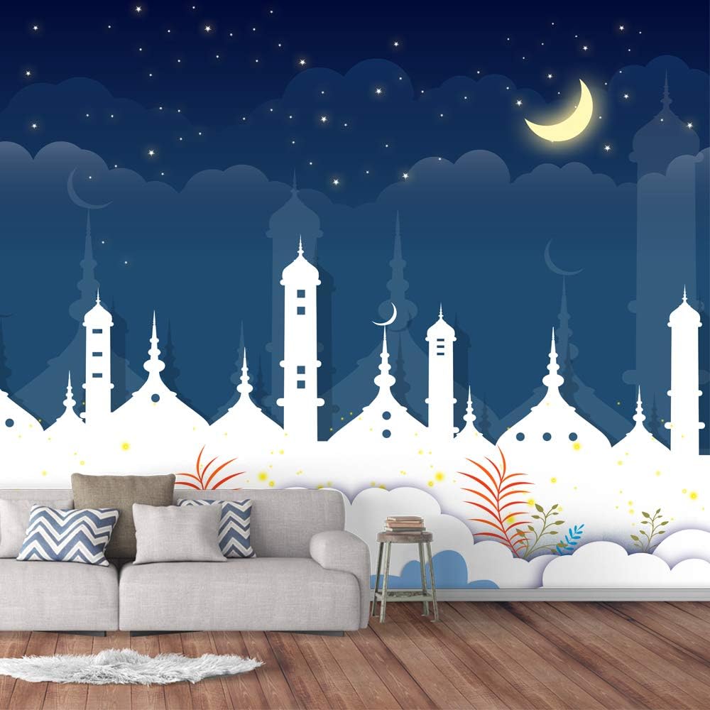 Dream Castle Large Removable Wallpaper Wall Stickers - 66x96 inches I957