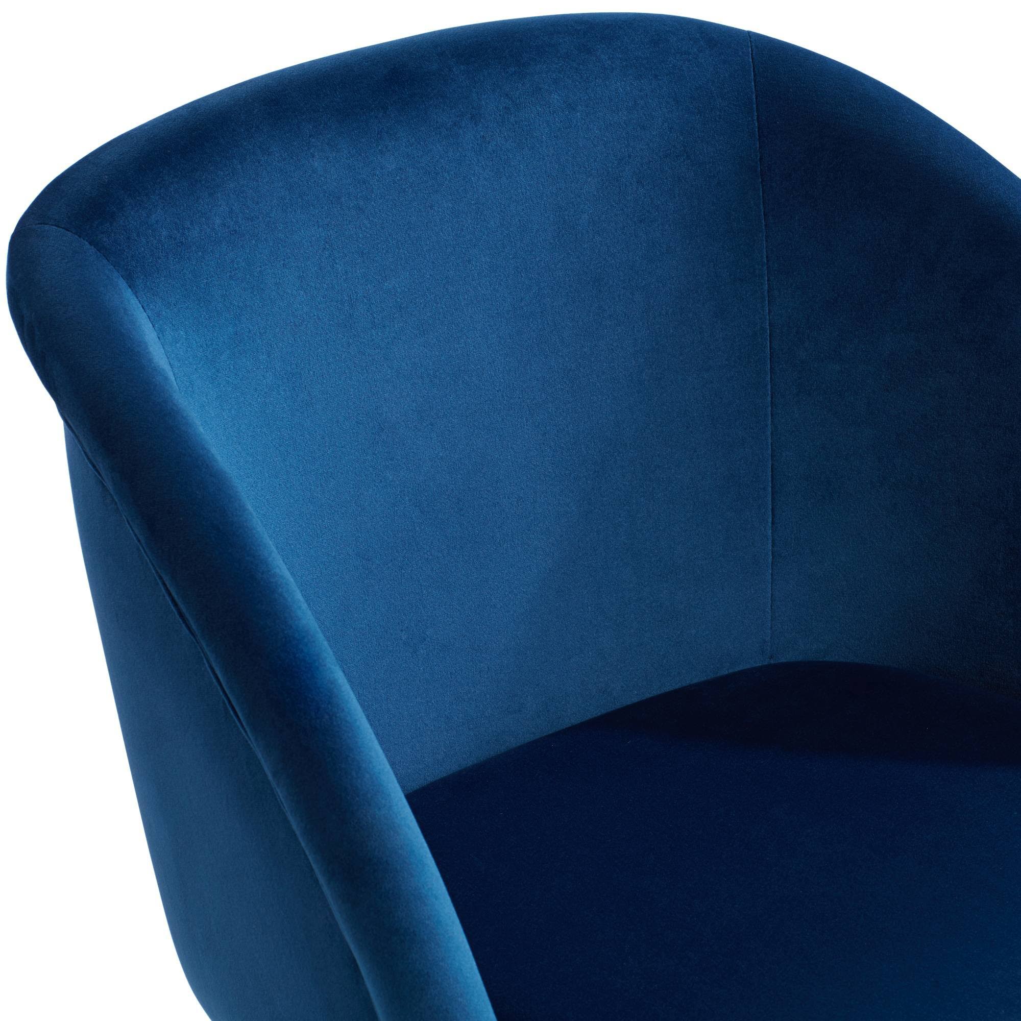 Blue Velvet Barstool H169549