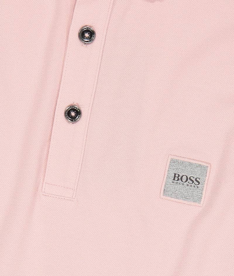 Pink Slim-Fit Piqué Polo H3108