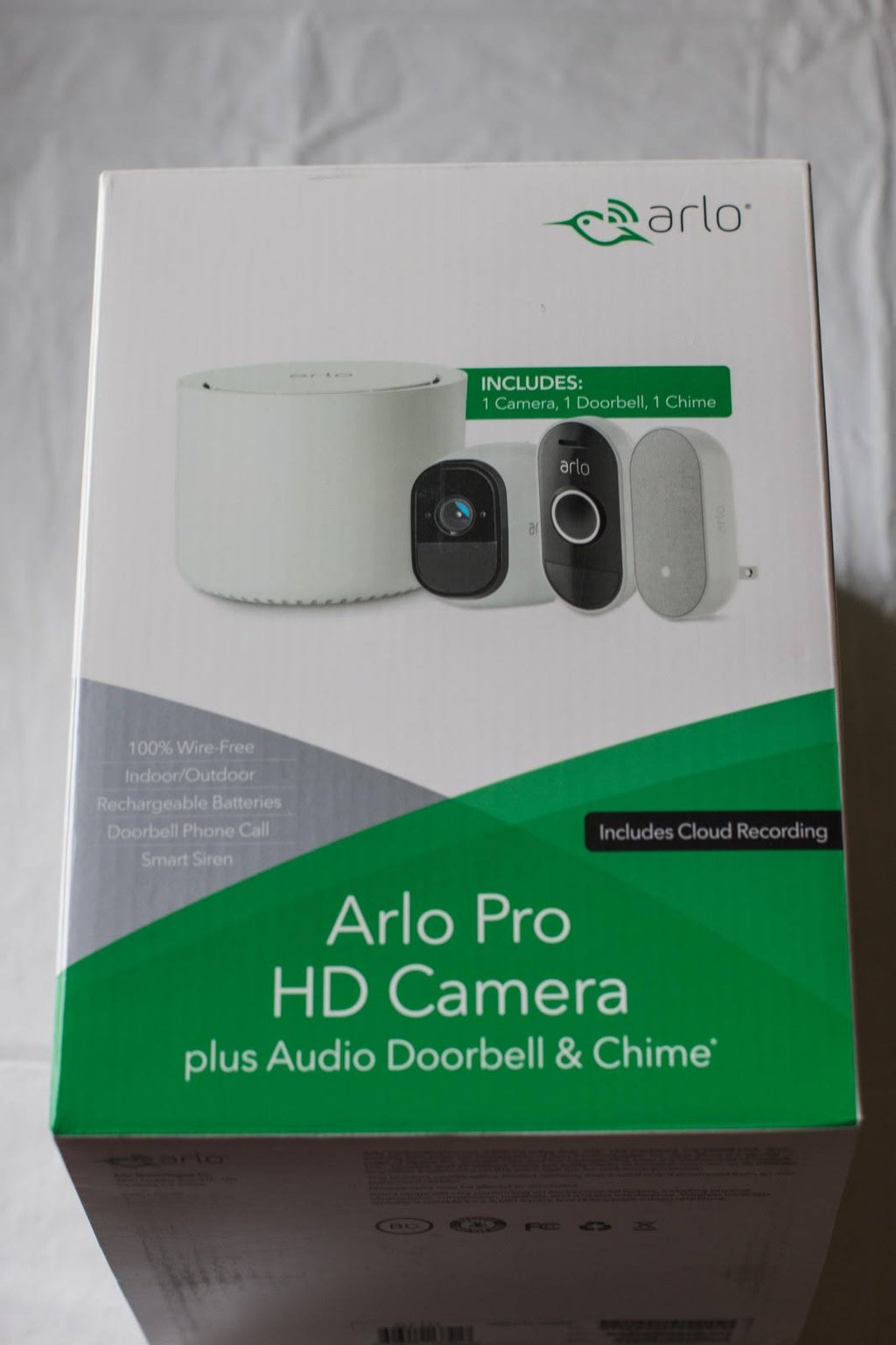 Wireless Camera Plus Audio Doorbell & Chime B4738