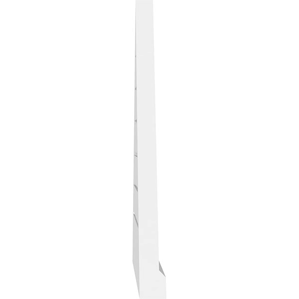 Triangle Surface Mount PVC Gable Vent B313