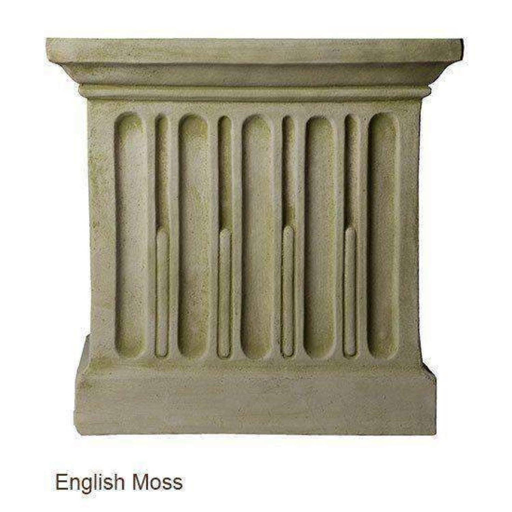 Alpine Stone Birdbath Fountain J8281