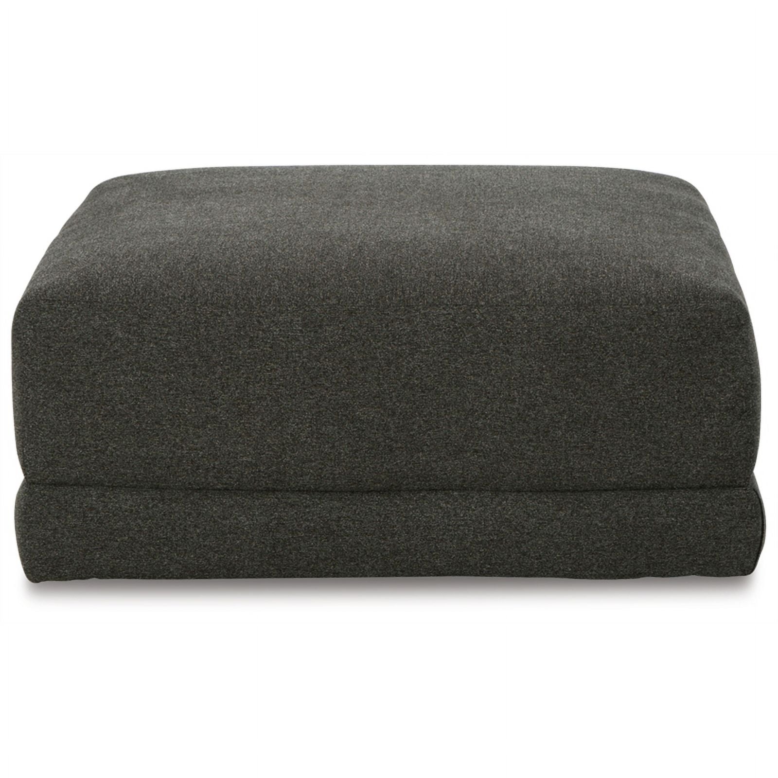 Gray Fabric Oversized Accent Ottoman N2194