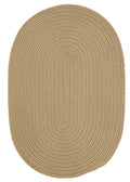 Cuban Sand 3' Round Braided Rug X25558