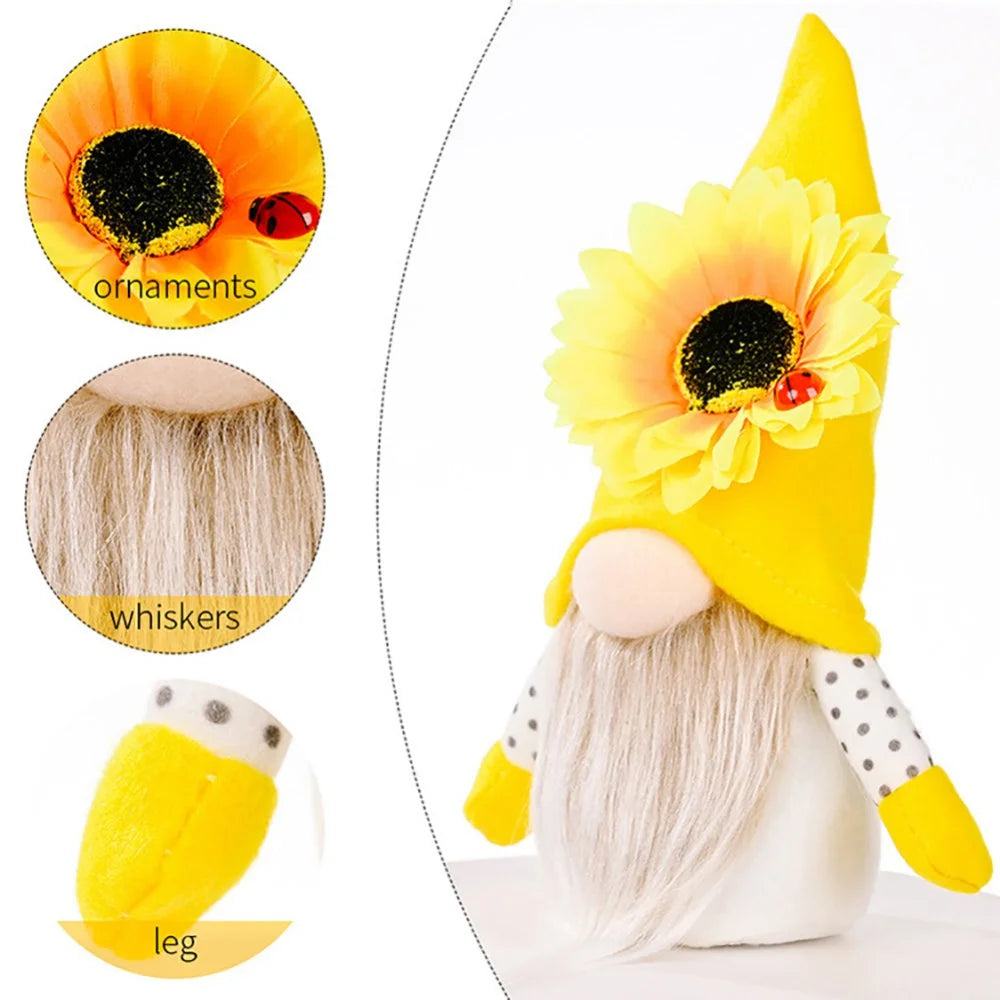 Sunflower Gnome Plush Dolls P597121