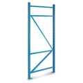 Blue Pallet Rack Upright Frame Q6545