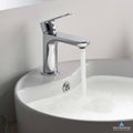 Chrome Single Handle Lavatory Faucet Y9242