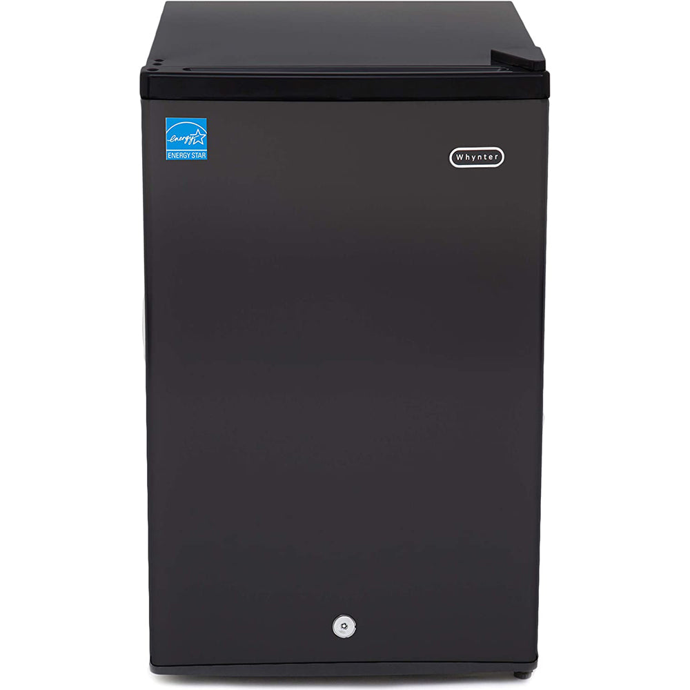 3.0 Cubic Feet Upright Freezer with Lock Black M575