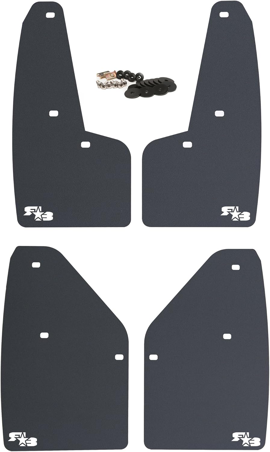 Set of 4 Mud Flaps with Hardware J55192