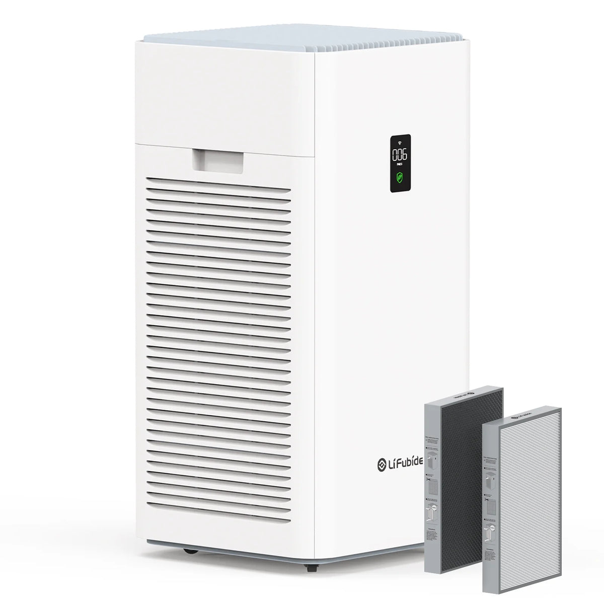 Large Room Air Purifier, H13 True HEPA, 4555 Sq.Ft Coverage, 2 Sets Filter F756198