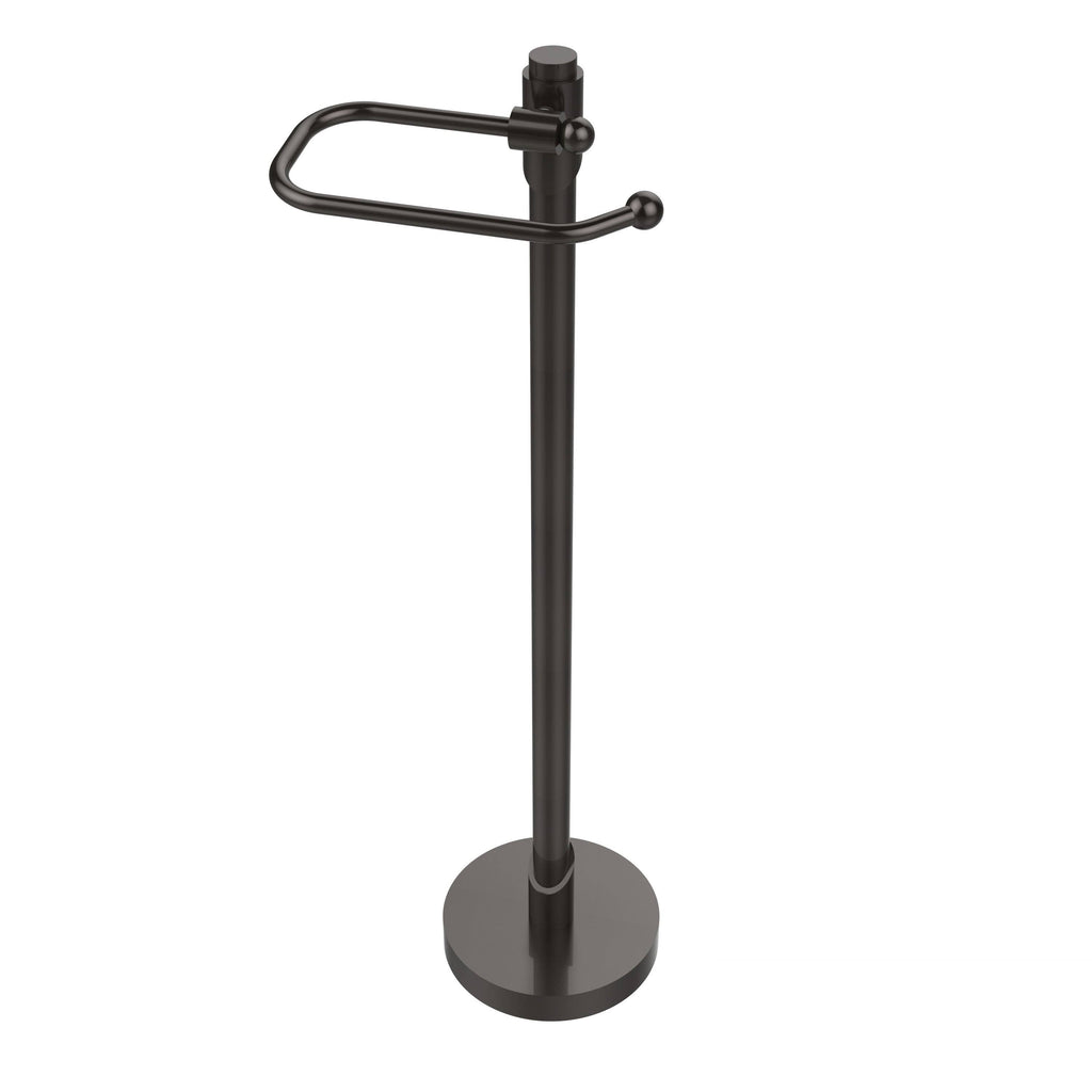 Satin Nickel Free Standing Toilet Tissue Holder B11727
