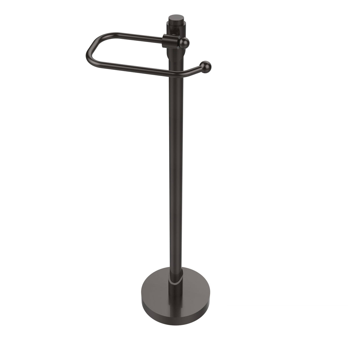 Satin Nickel Free Standing Toilet Tissue Holder B11727