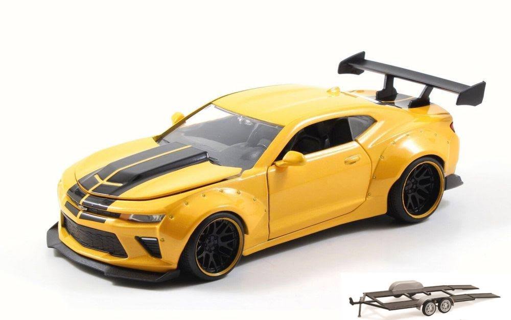 1/24 Scale Diecast Car with Trailer W15358